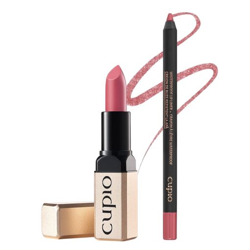 Cupio Lippenstift und Lipliner in Rosa