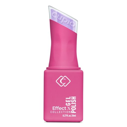 Flasche mit Cupio Gel Polish in leuchtendem Pink aus der Effect X Collection
