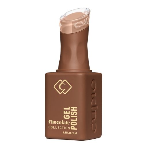 Flasche Cupio Gel-Nagellack aus der Schokoladenkollektion, 15ml, in Braunfarbe
