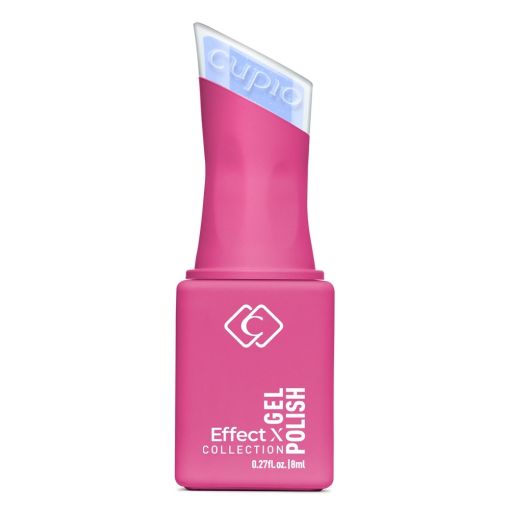 Flasche mit pinkem Gel-Nagellack von Cupio, Effekt X Kollektion 18ml