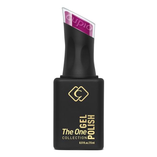 Cupio Gel Polish aus der The One Collection in dunklem Flasche mit lila Kappe, 175ml