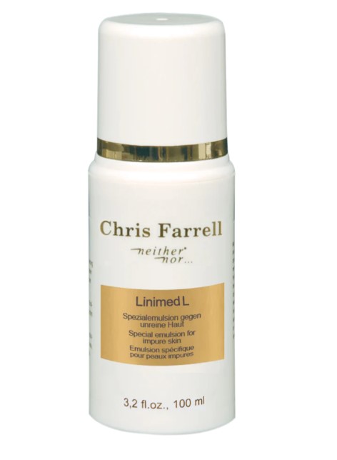 Chris Farrell Linimed L in der 100 ml Flasche, Spezialemulsion gegen unreine Haut