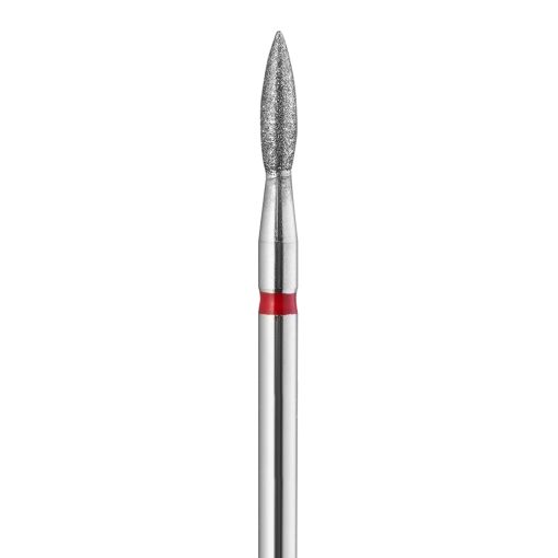Cupio Sharp Flame Nagelhaut Fräser Diamant Bit Rot 2.5