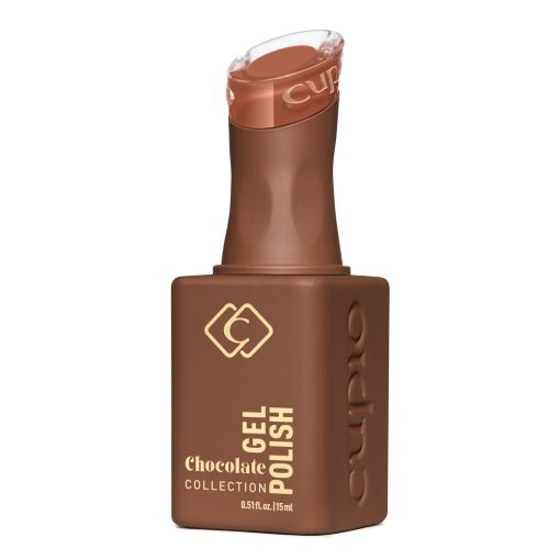 Brauner Gel-Nagellack der Cupio Chocolate Collection in einer 15 ml Flasche