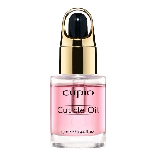 Flasche Cupio Nagelhaut Öl pink mit goldener Pipette